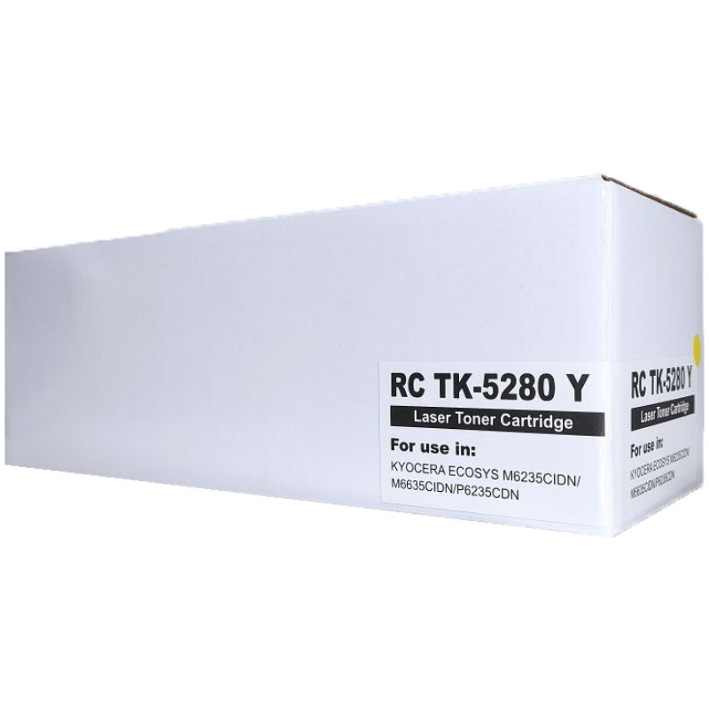 Картридж RC TK-5280Y для Kyocera EcoSys-M6235/P6235/M6635/P6635 желтый (13000 стр.)