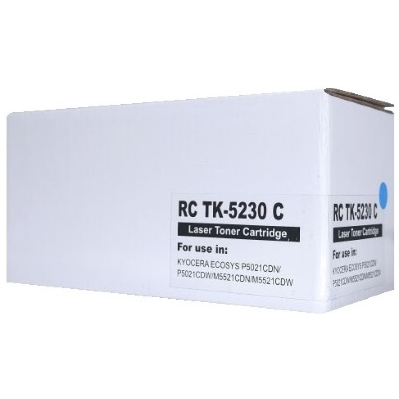 Картридж RC TK-5230C для Kyocera EcoSys-P5021/EcoSys-M5521 голубой  (2200 стр.)