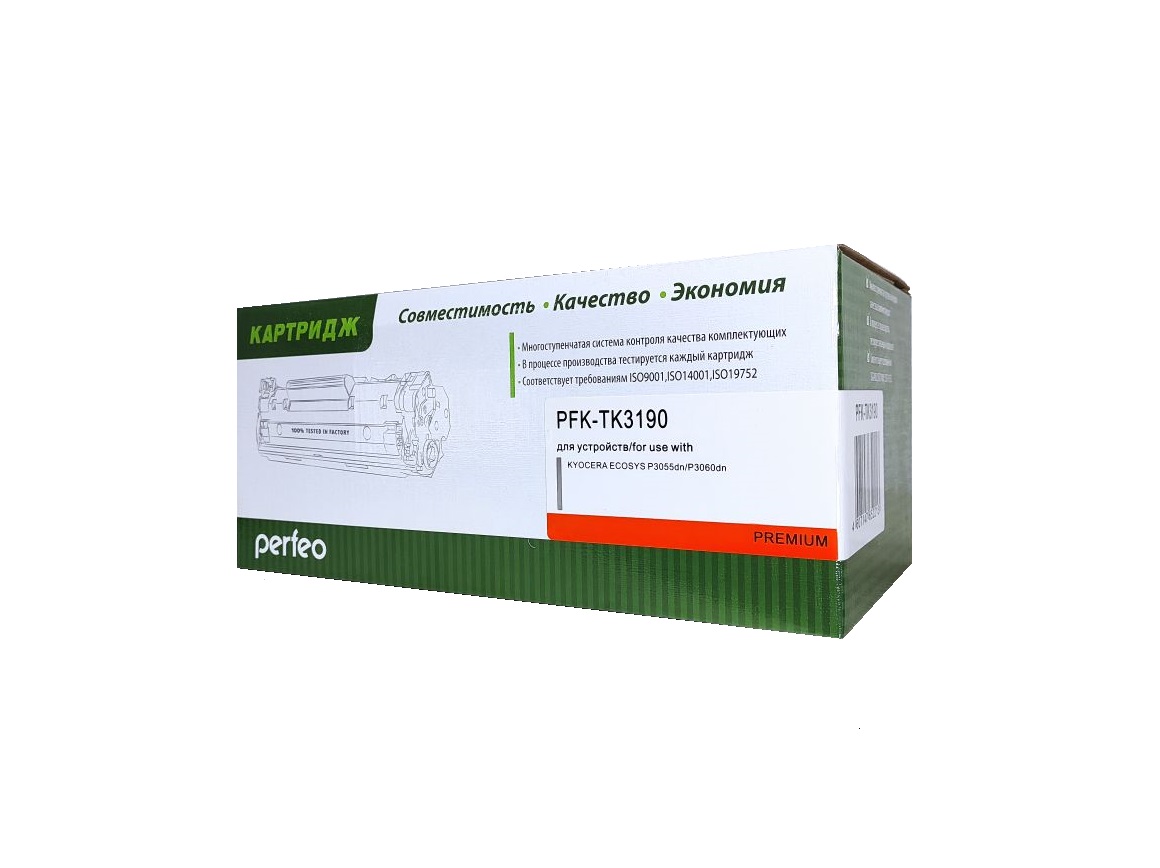 Картридж TK-3190 для Kyocera EcoSys-P3055/EcoSys-P3060  (25000 стр.) Perfeo