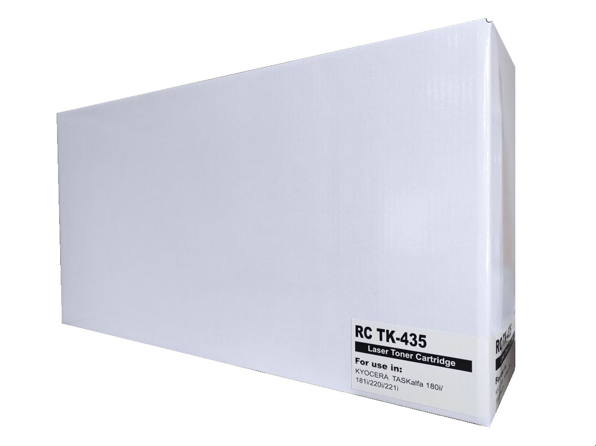 Картридж RC TK-435 для Kyocera TASKalfa 180  (15000 стр.) (+чип)