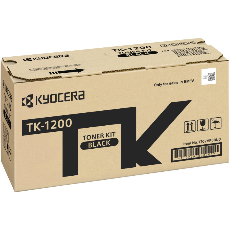 Тонер-картридж KYOCERA TK-1200  для P2335d/P2335dn/P2335dw/ M2235dn/M2735dn/M2835dw