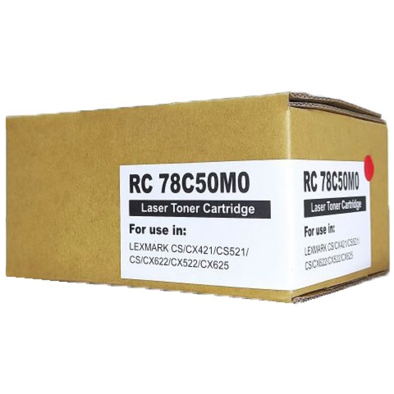 Картридж RC 78C50ME/78C50M0 для Lexmark LaserPrinter CS421/CX421/CS521/CX522/CS622/CX622  (1.4K)