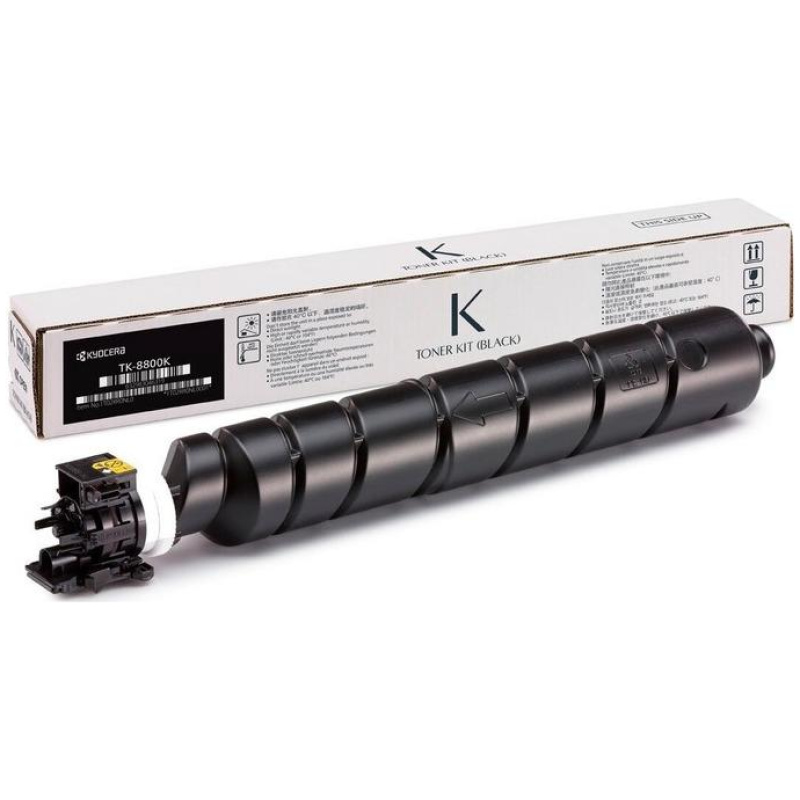 Тонер-картридж Kyocera TK-8800K, черный, оригинальный